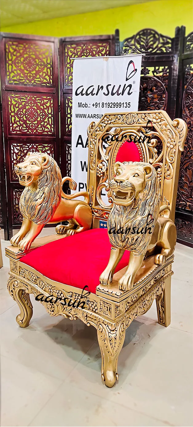 King & Queen Royal Chair Set view 5