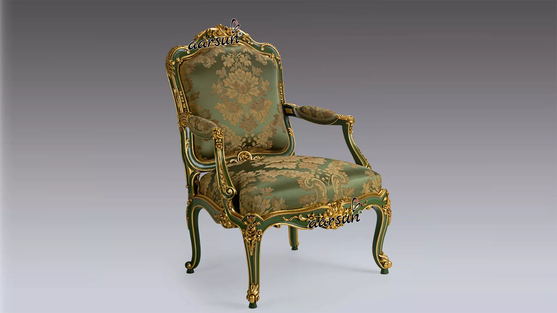 Luxury Chair in Teak Wood view 4