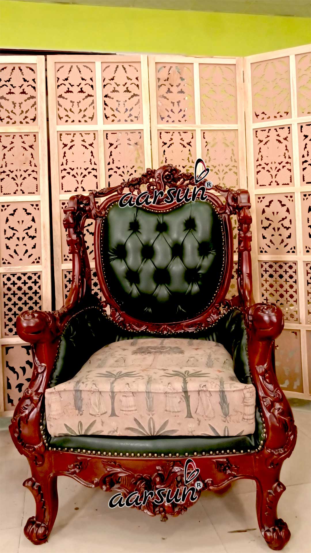 Royal Chair in Solid Wood view 5