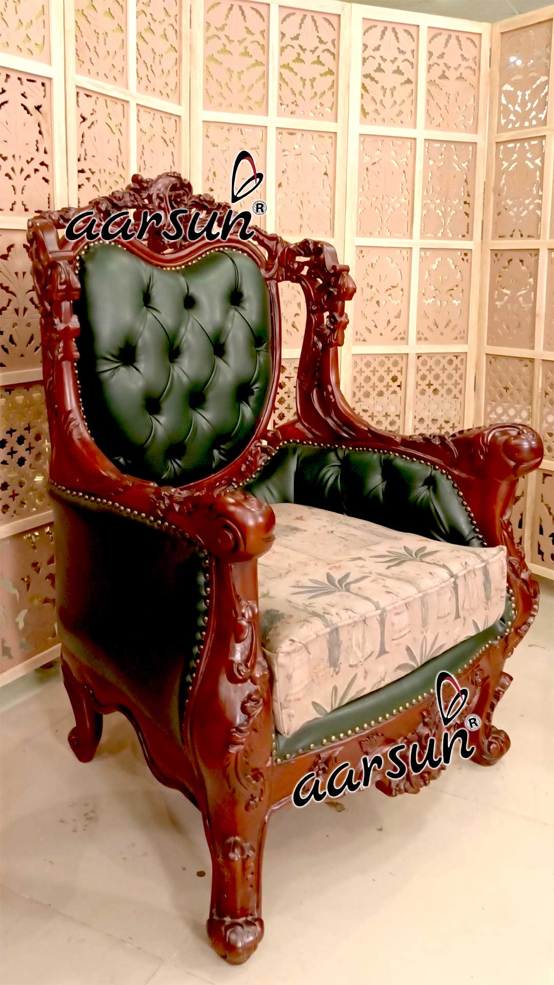 Royal Chair in Solid Wood view 6