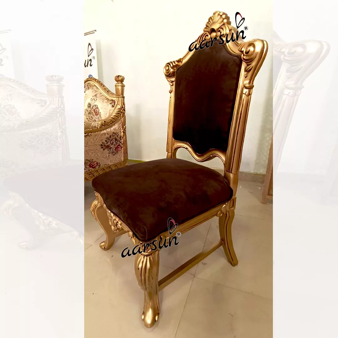 Royal Wood Dining Chair view 4