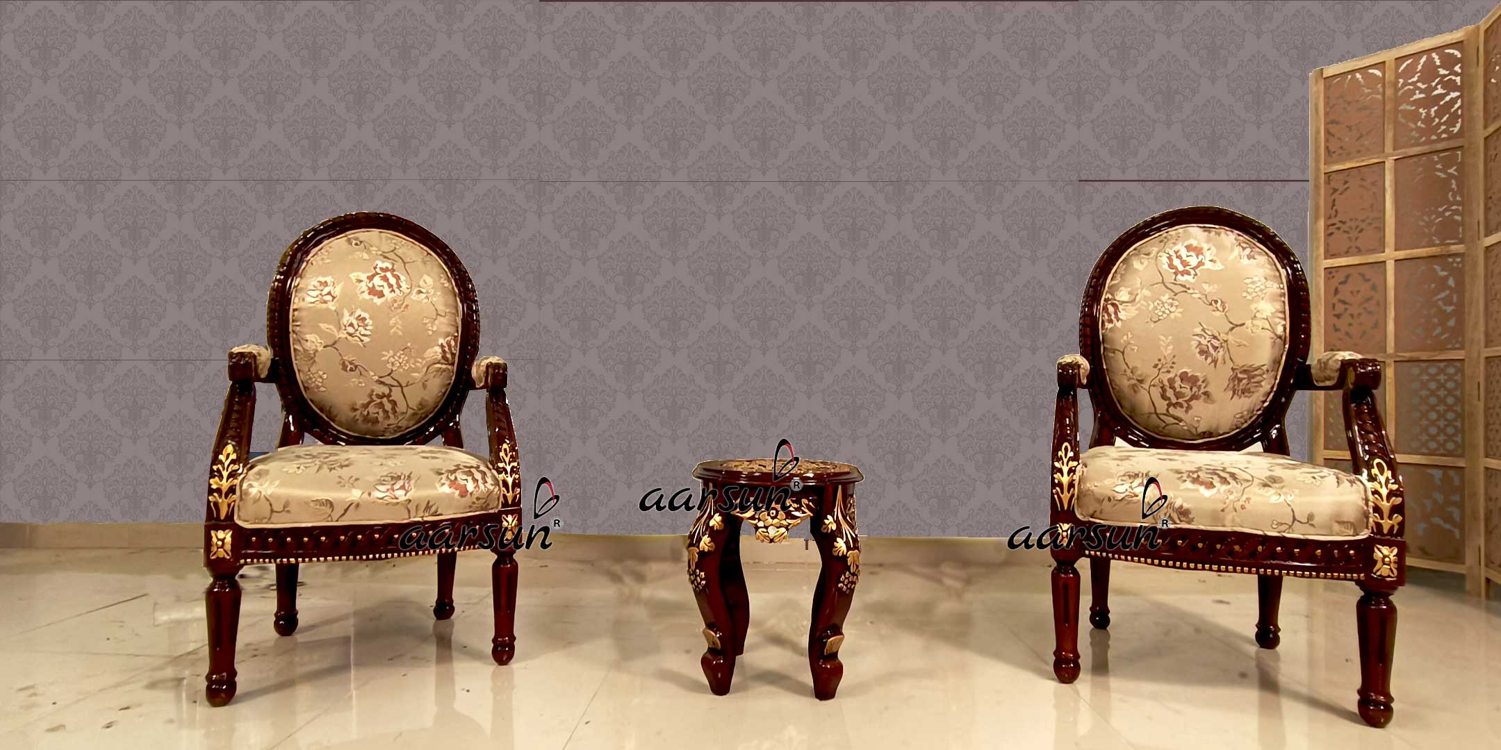 Royal Wooden Chair view 5