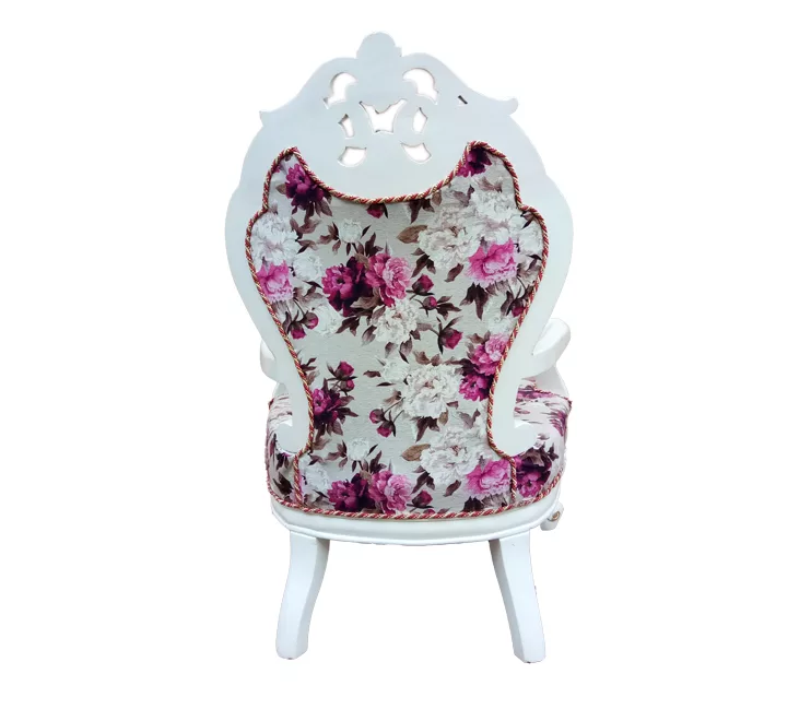 Wooden Accent Chair view 5