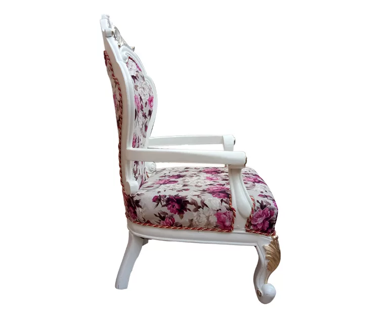 Wooden Accent Chair view 8